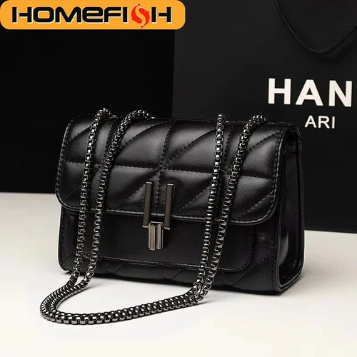 Bolsa Lingge, bolsa com corrente, bolsa de ombro única, - Avantche Ofc