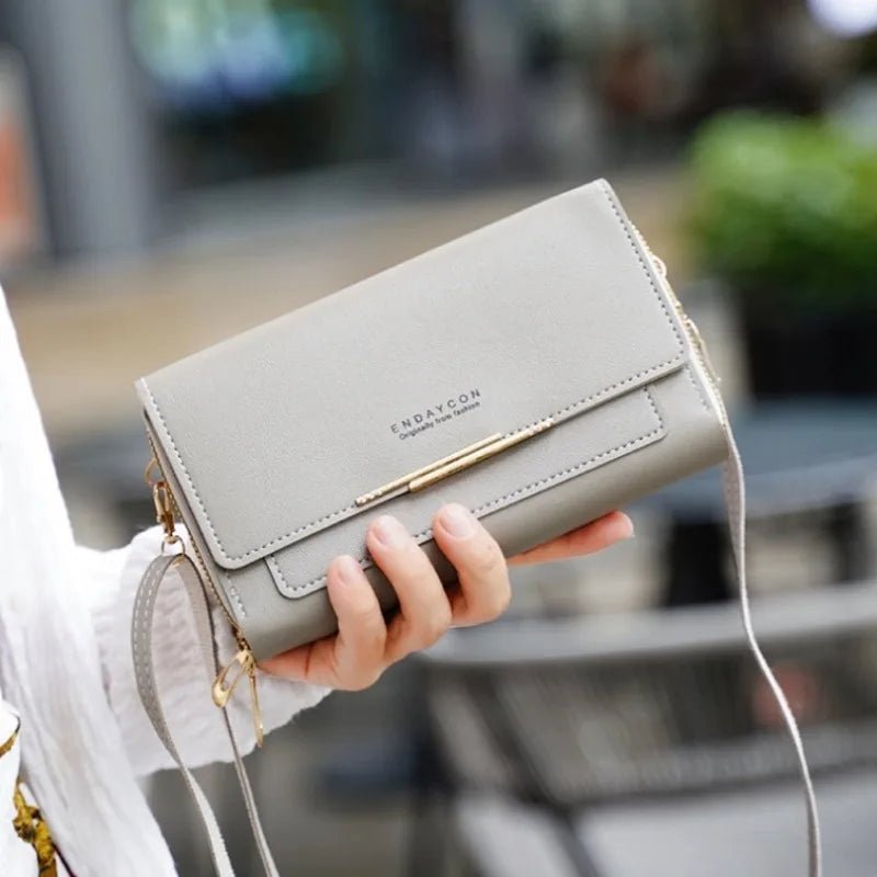 Carteira feminina multifuncional coreana, modelo 2026 - Avantche Ofc